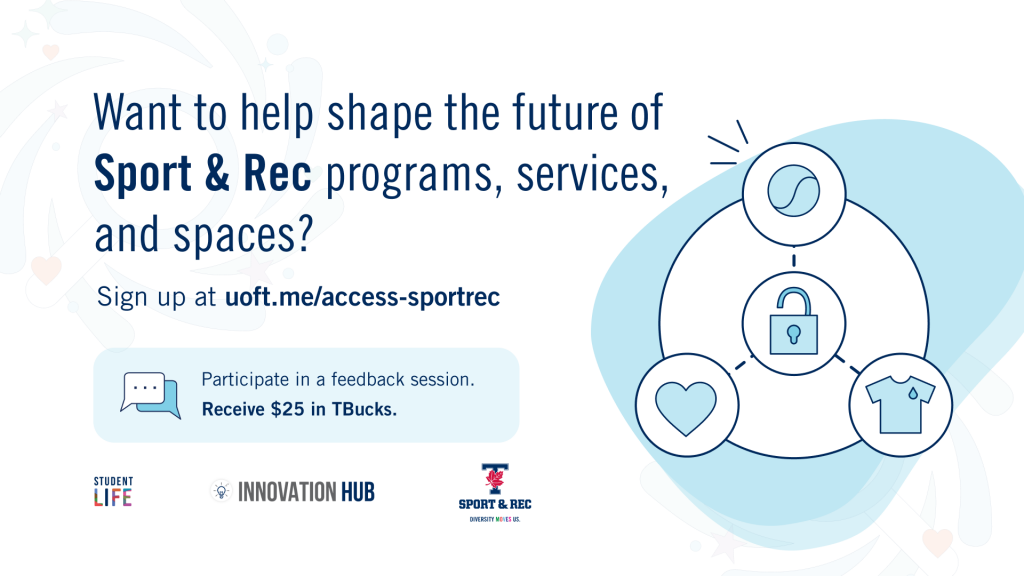 Want to help shape the future of Sport & Rec programs, services, and spaces?