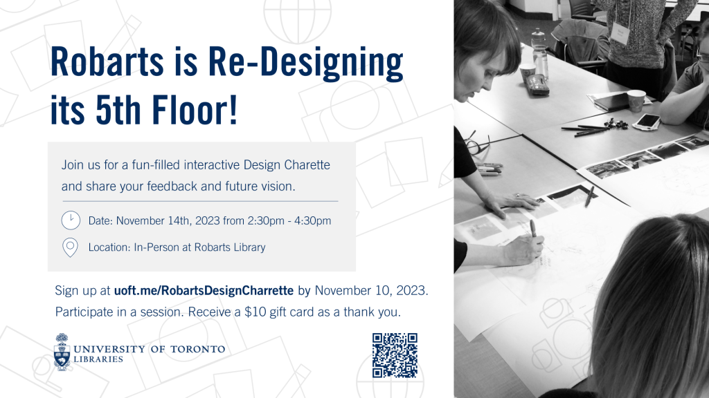 Robarts is Redesigning it 5th Floor Banner