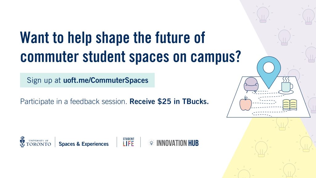 Want to help shape the future of commuter student spaces on campus?