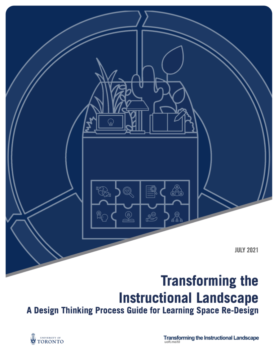 Report Cover for Transforming the Instructional Landscape: Transcription Case Study; The Guide to Becoming Trusted Partners