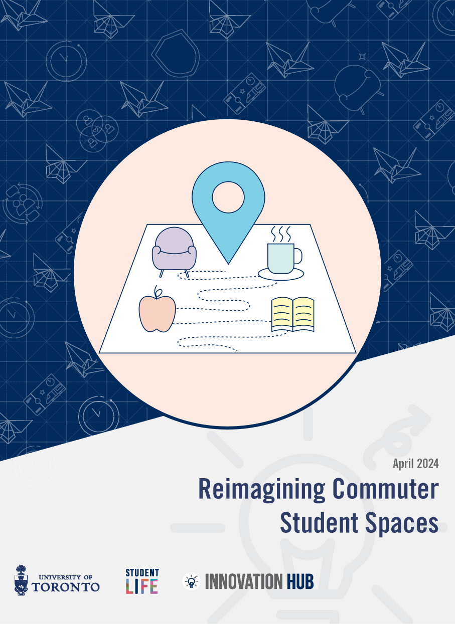 Cover image for 'Reimagining Commuter Student Spaces' report