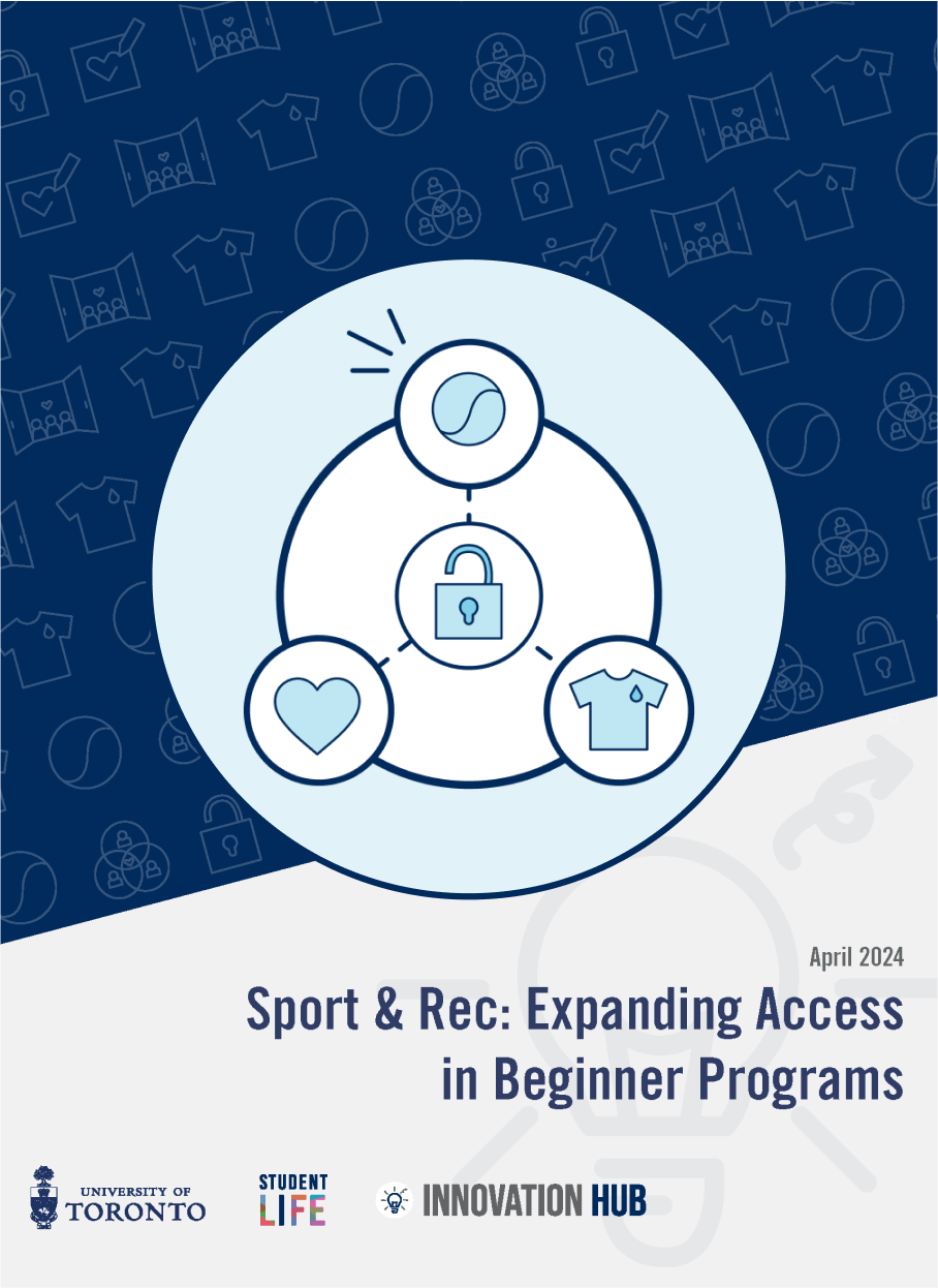 Cover image for 'Sport & Rec: Expanding Access in Beginner Programs' report