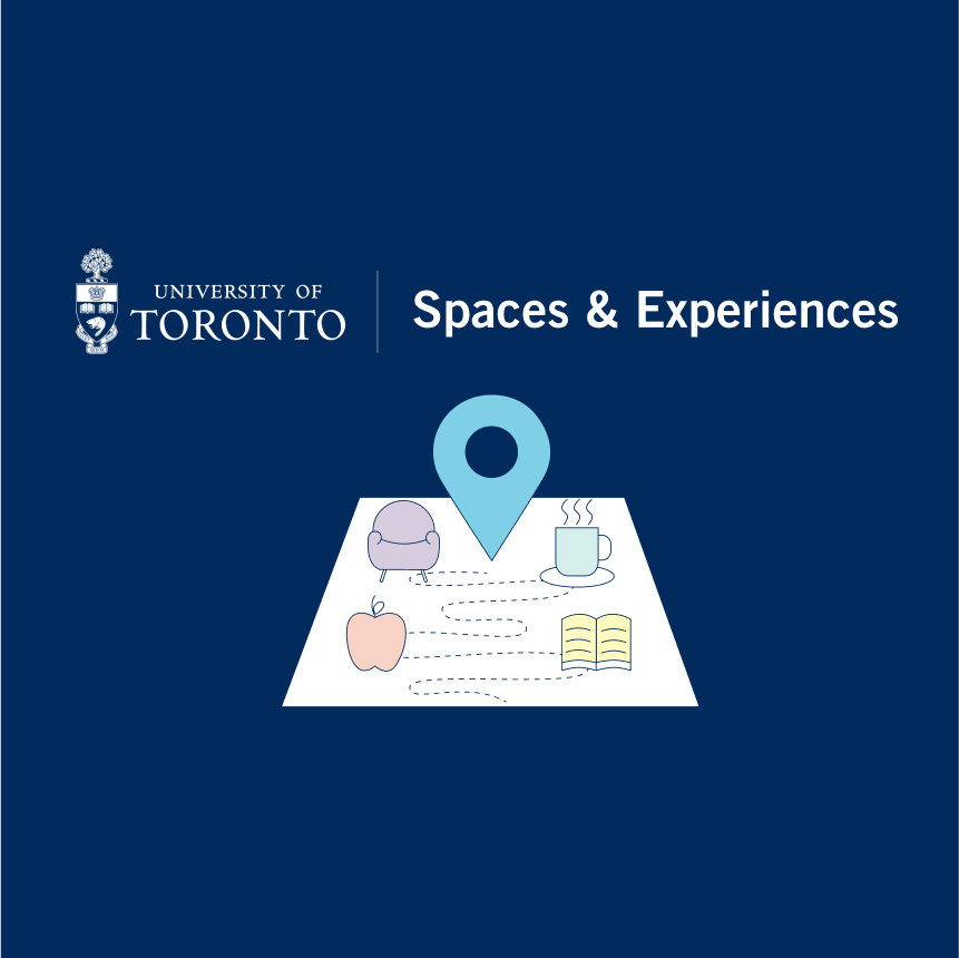 Logo of University of Toronto, Spaces & Experiences with the project icon.