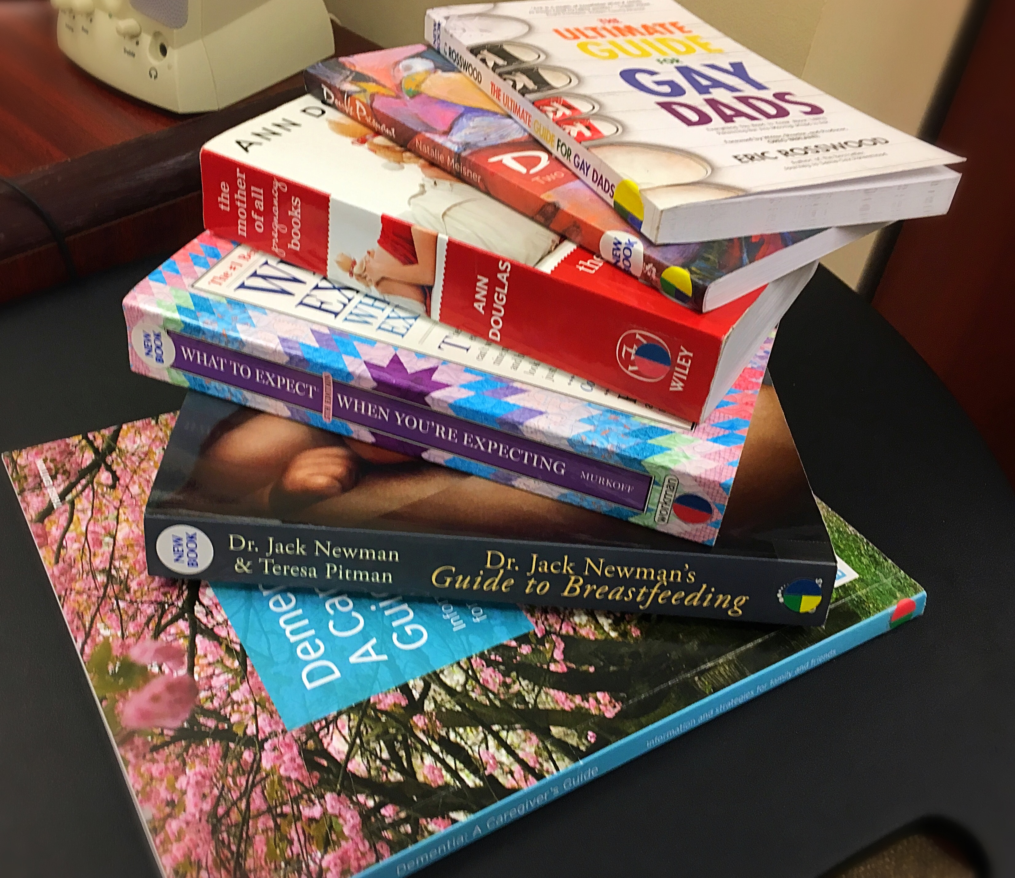 image of books from Family Care Office