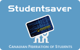 The UTSU`s got your back with the Studentsaver card