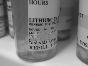 Lithium is the common drug used to treat bipolar disorder