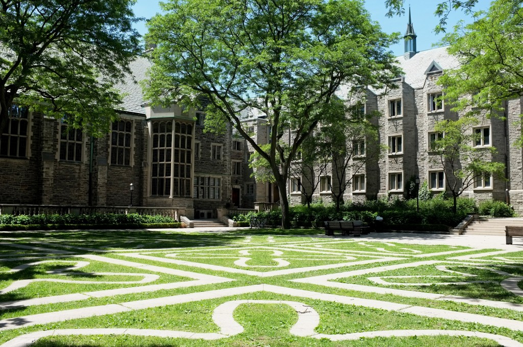I have so may memories associated with the Trinity Quad that it almost feels like my own backyard... almost. Sitting under the trees with a book is my favourite summer activity to do here. Trying not to fall as I cross the frozen tundra is my favourite winter activity here. 