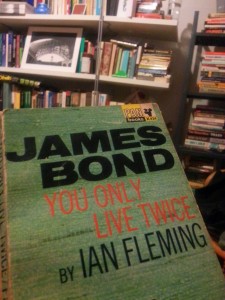 Photo of Ian Fleming's James Bond book: "You Only Live Twice"