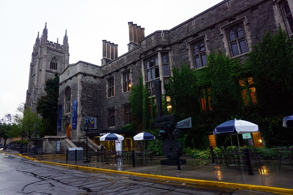 photo of the outside of hart house