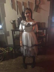 I dressed up as a doll this Halloween! 