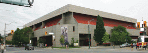 The Athletic Centre is pictured from the corner of Spadina and Harbord St.