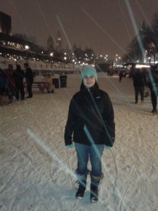 Picture of Liana at the Rideau Canal