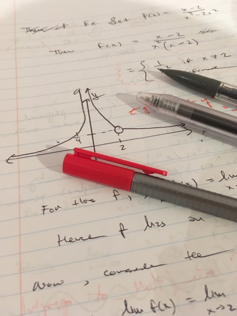 Photo of Calculus Notes
