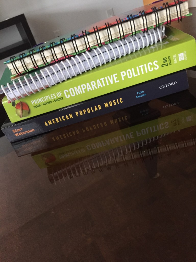 A picture of books. Comparative Politics and North American Popular Music. 