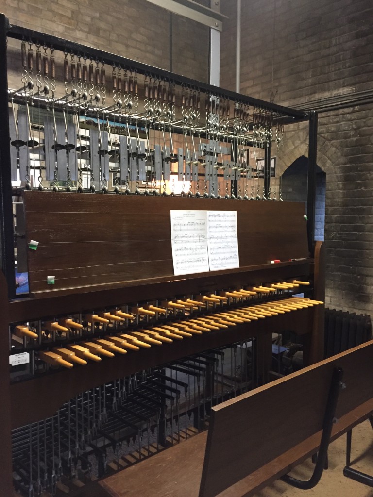 The Carillon is played both hands and feet!