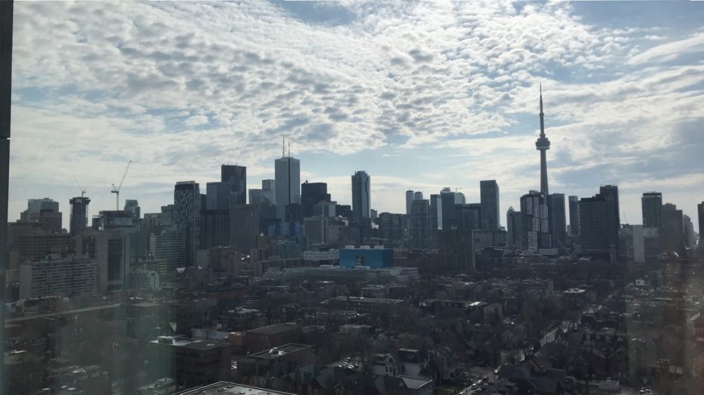 A picture of the entire City of Toronto