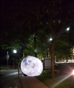 inflatable moon