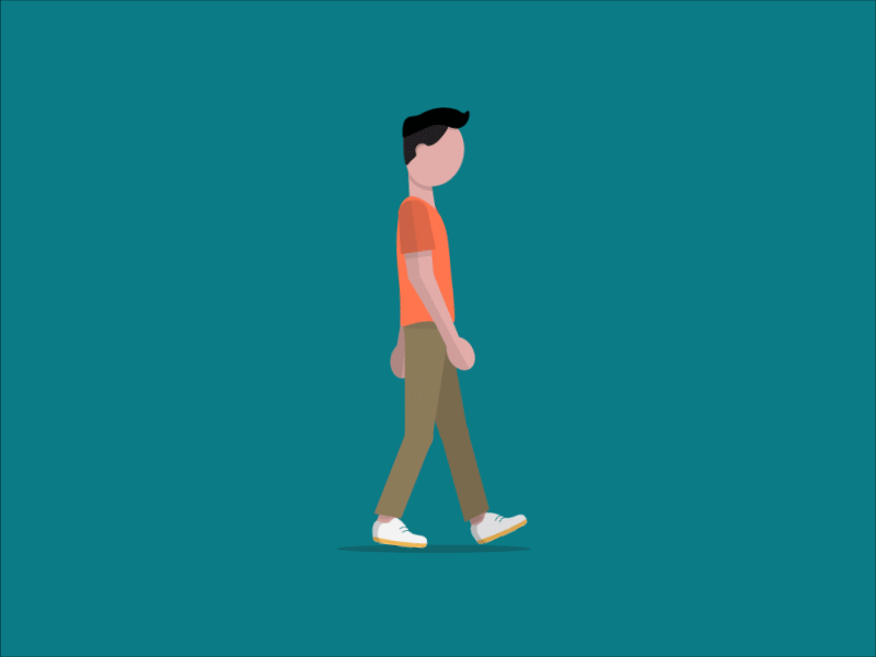gif of person walking