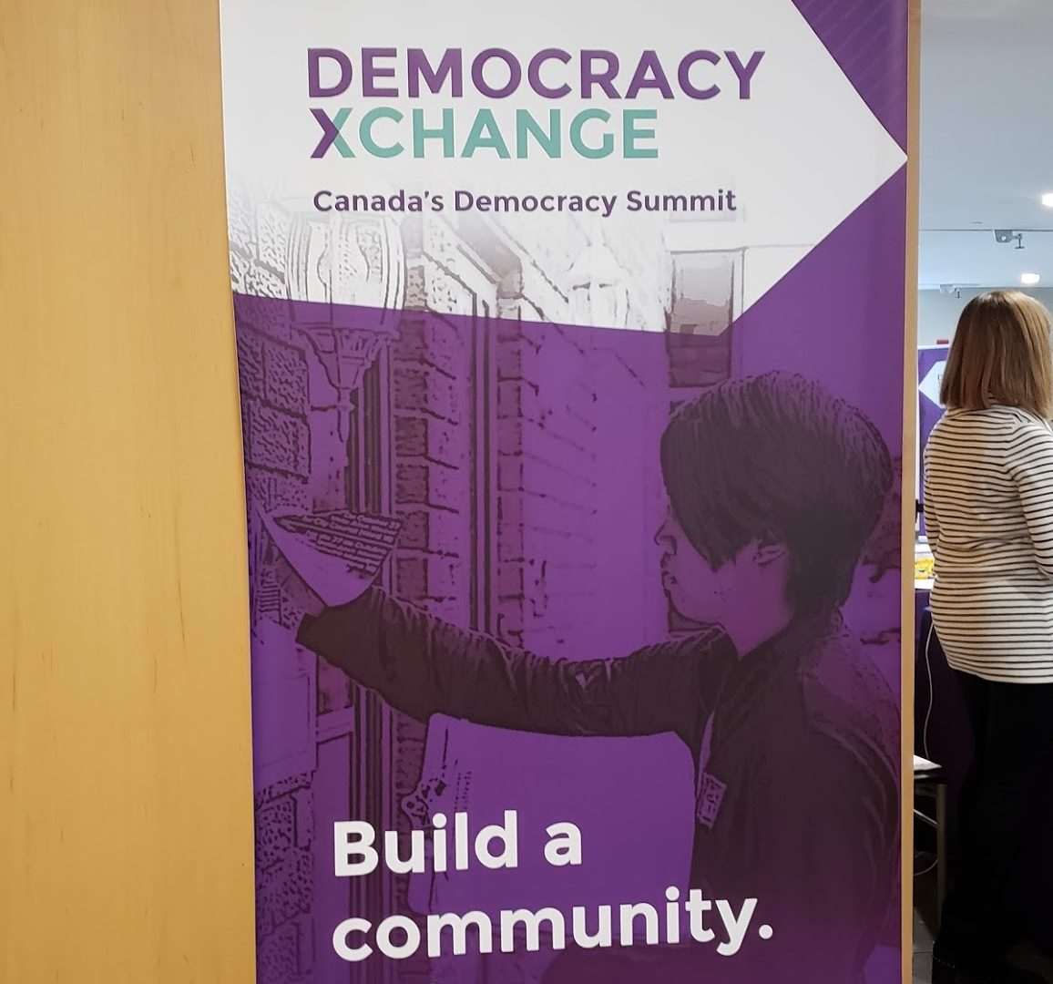 Poster for DemocracyXChange