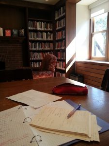 study spot in Graham Library
