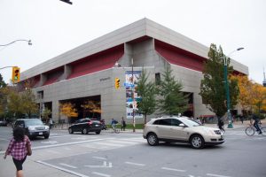 exterior of athletic centre