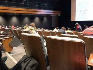 picture of my INI 103 lecture hall