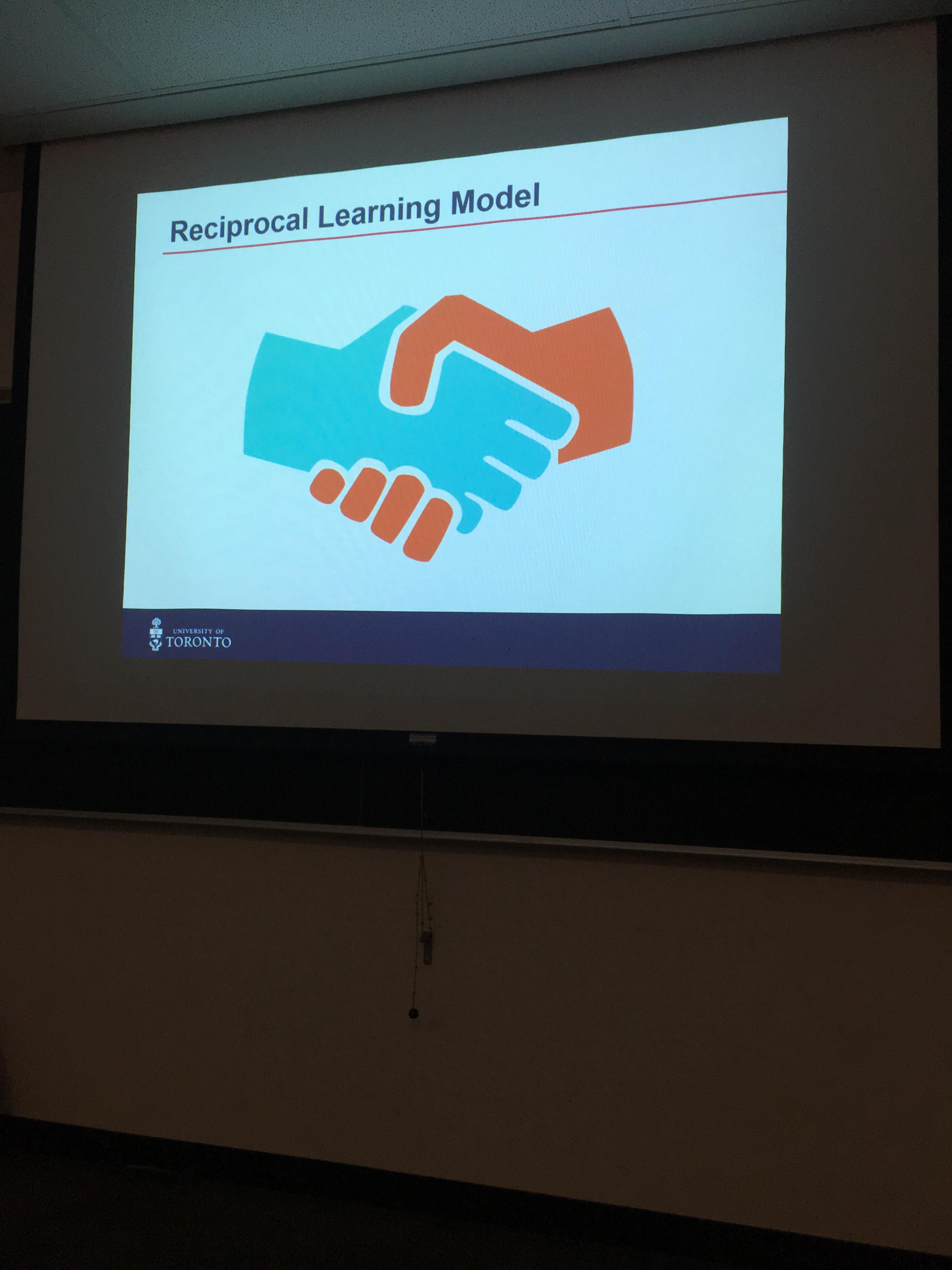 Powerpoint presentation of Reciprocal Model
