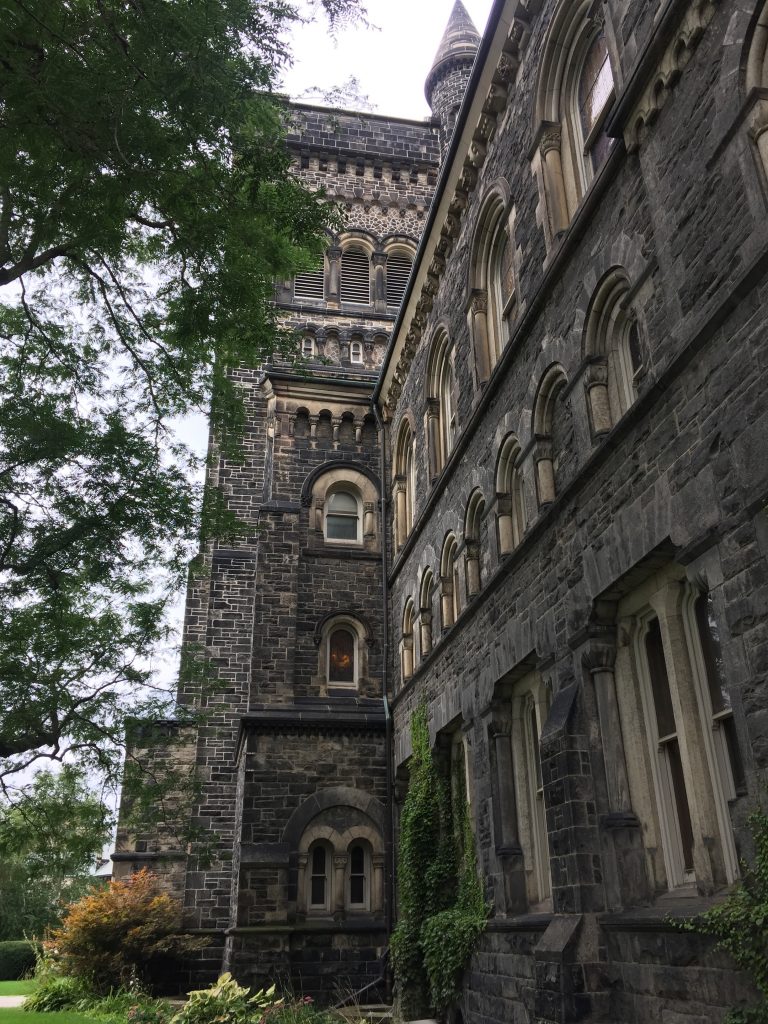 A picture of University College at U of T