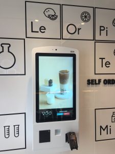 A picture of a self-serve ordering machine