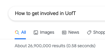 A google search of How to Get Involved