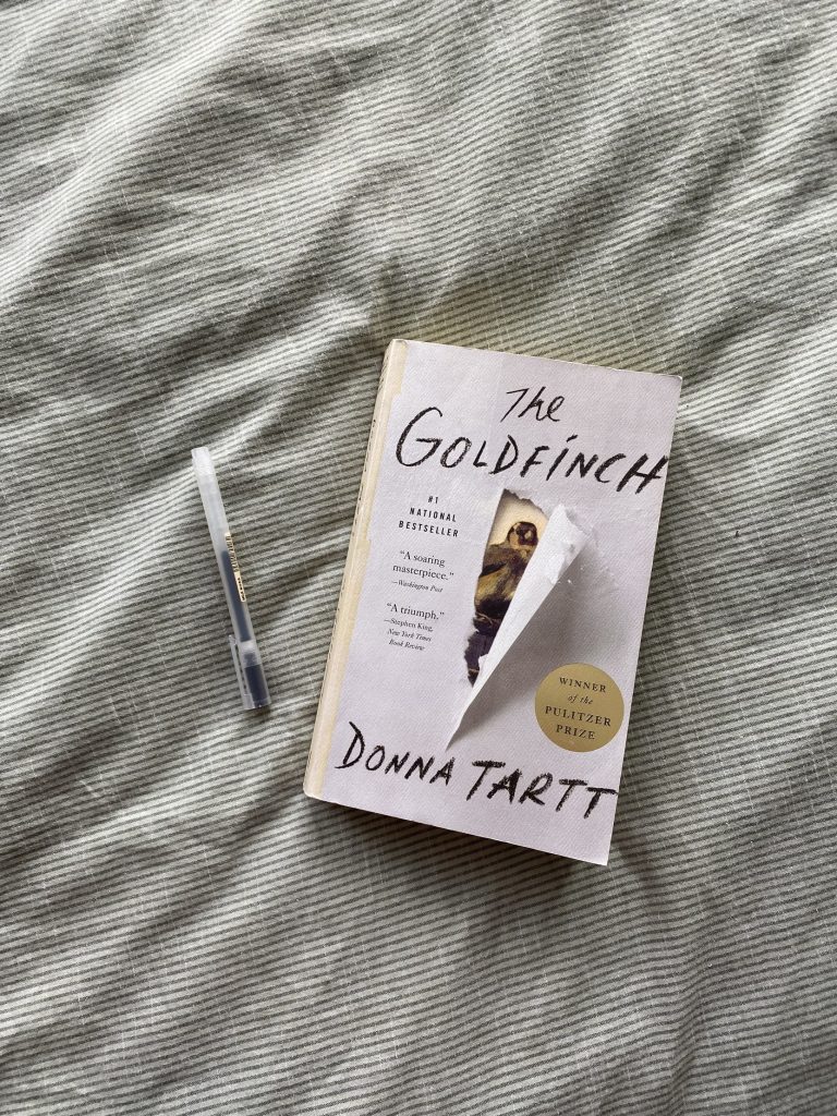 Image of the book "The Goldfinch" by Donna Tart