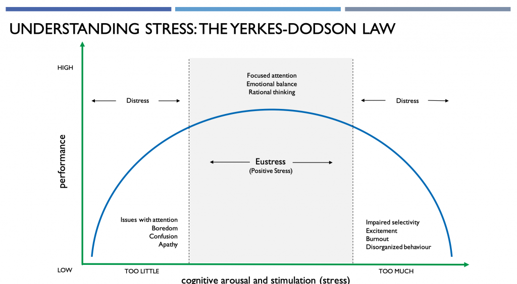 image of the yerkes-dodson law