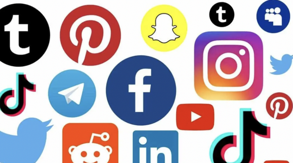 Image of social media platform icons