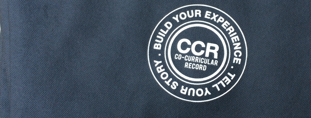 CCR Logo: Build your experience. Tell your story.