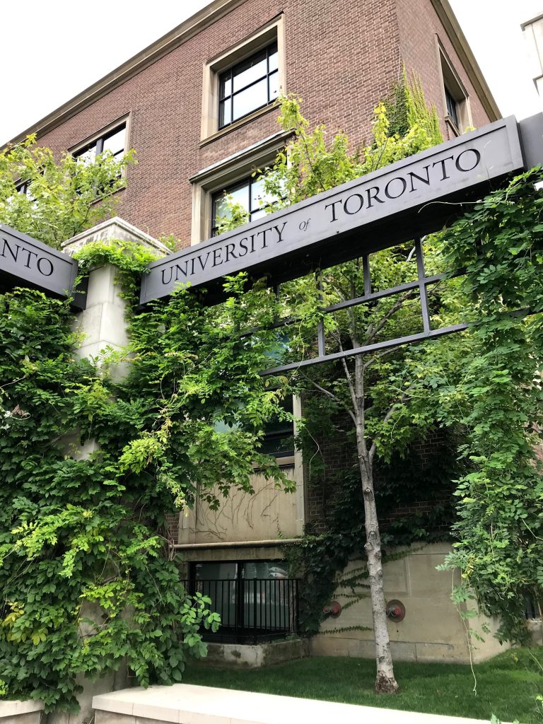 View of the 2018 UofT Campus