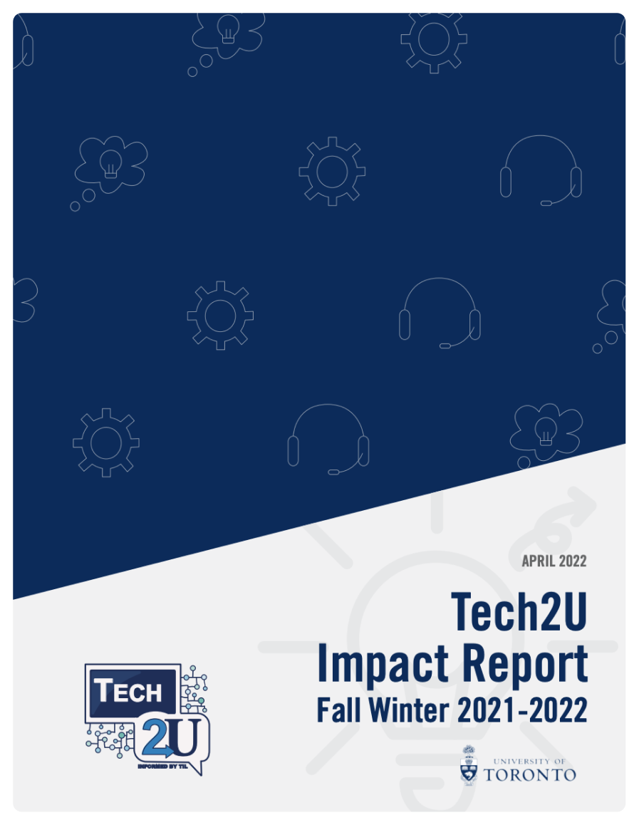 Report cover for Transforming the Instructional Landscape: Introducing the Tech2U Initiative