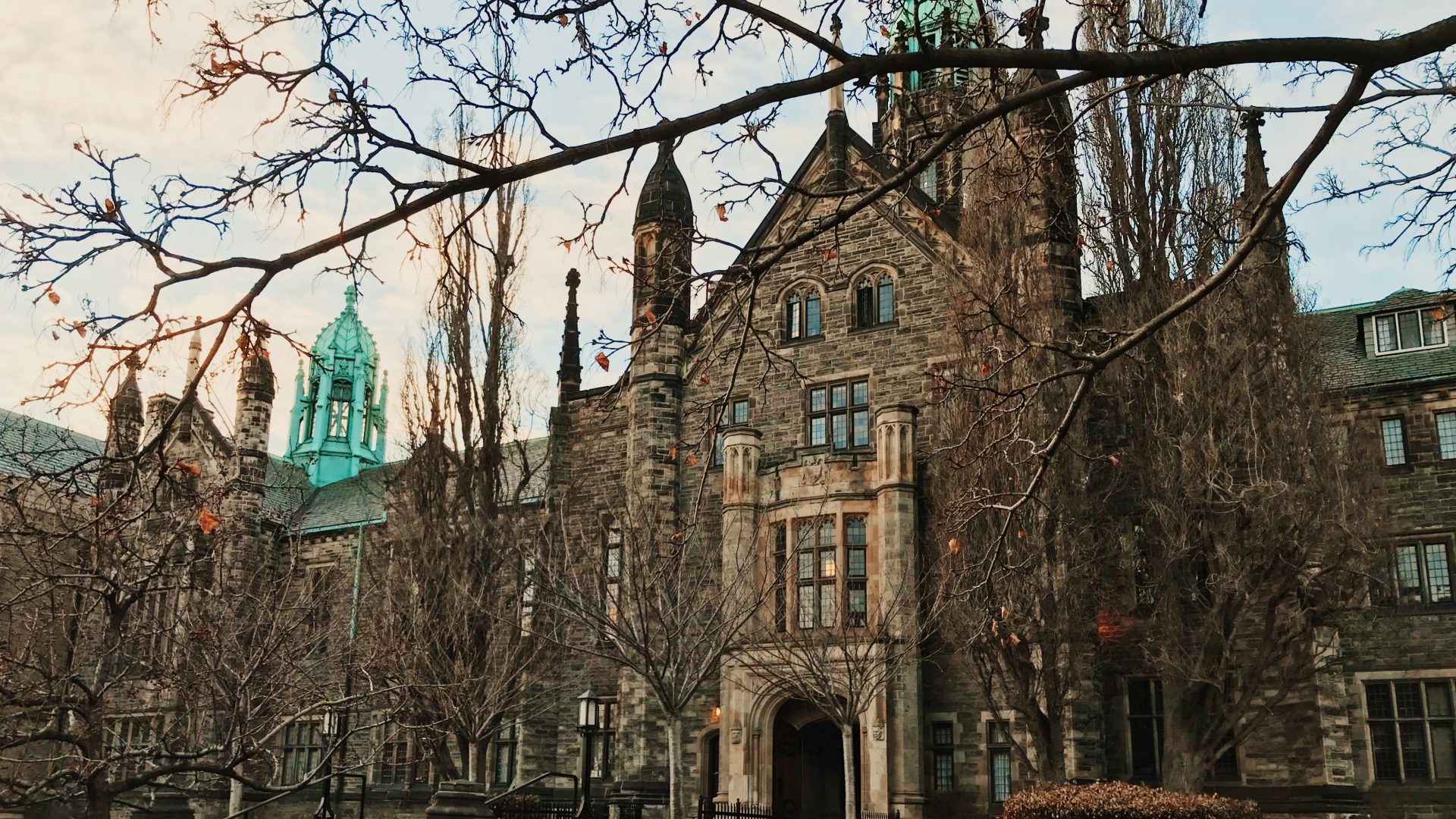A photo of Trinity college.