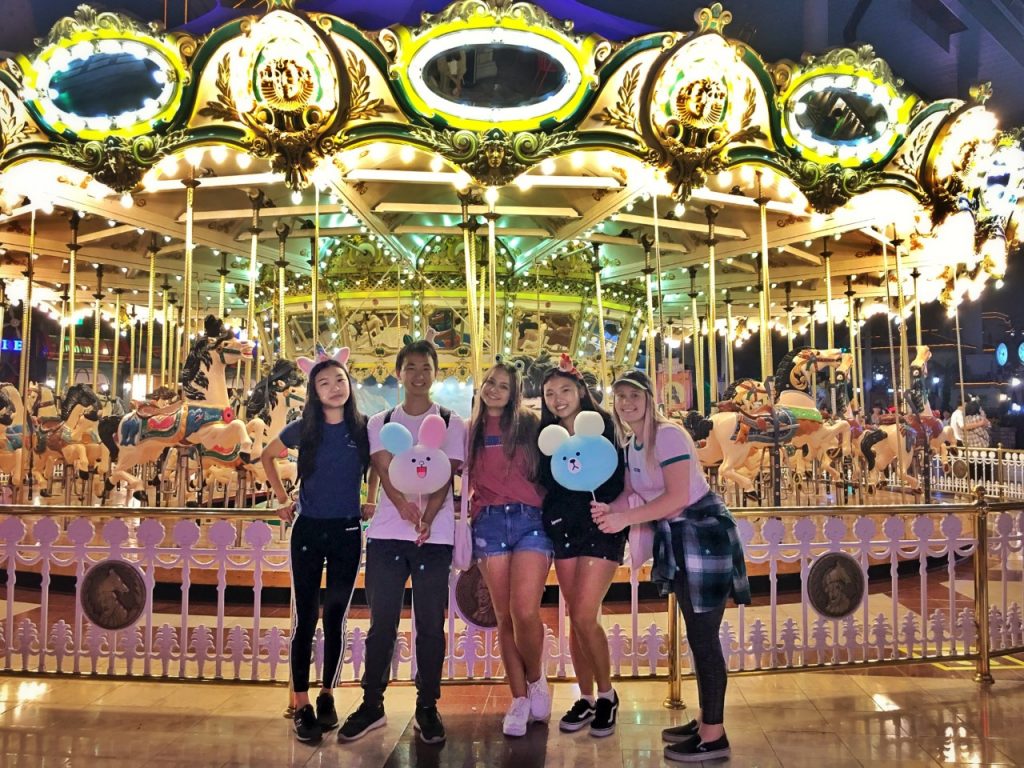 carousel at Lotte World