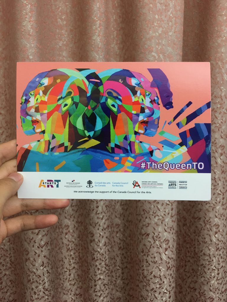 Picture of a postcard called The Colourwheel Project