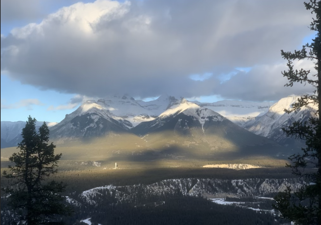 mountain in Banff, AB