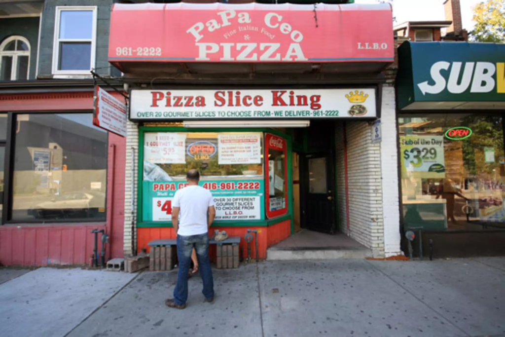 Photo of the front of Papa Ceo Pizza