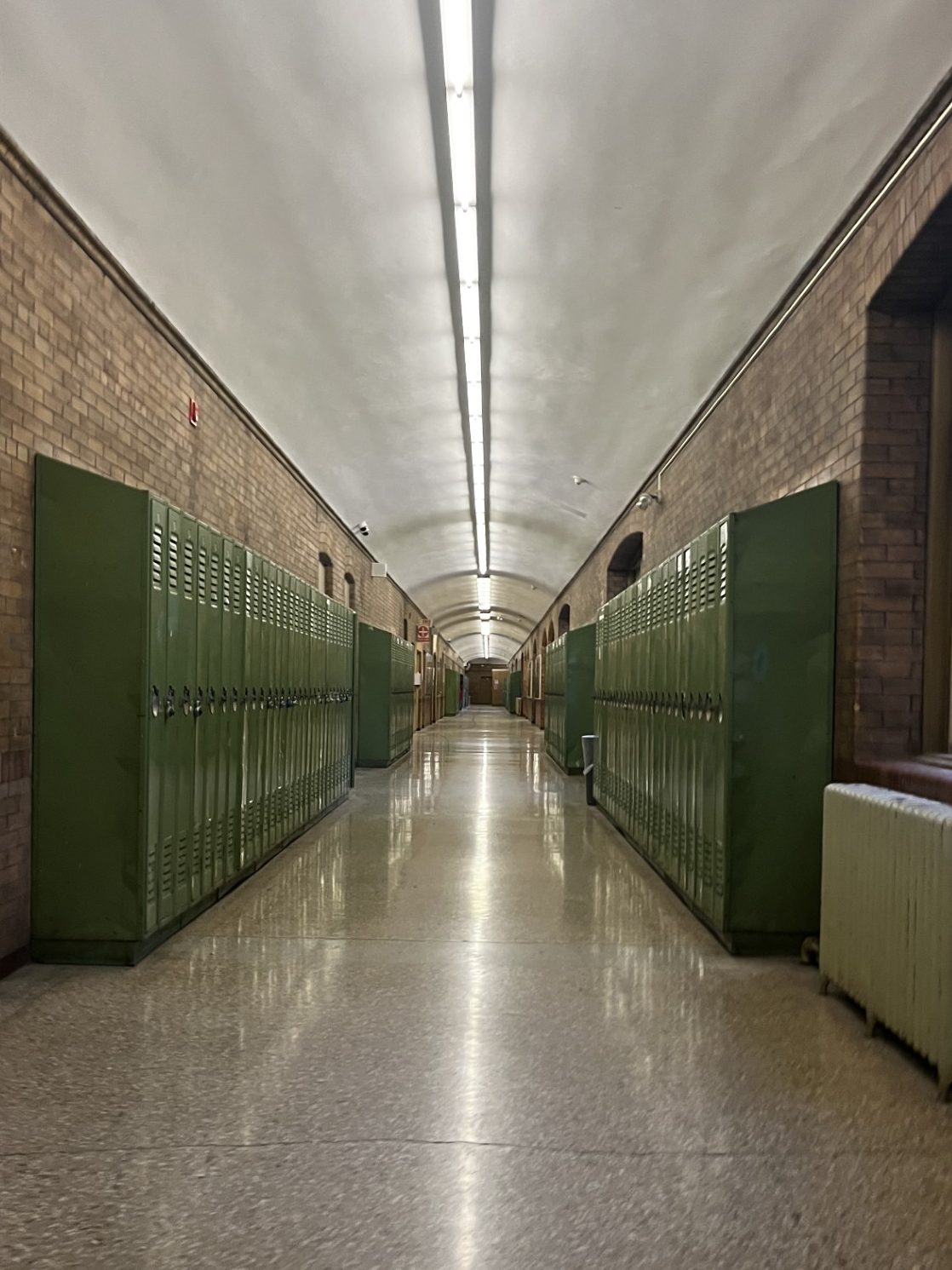 Hallway of a school