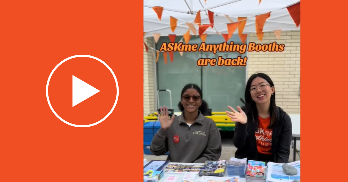 ASKme Anything booths are back!